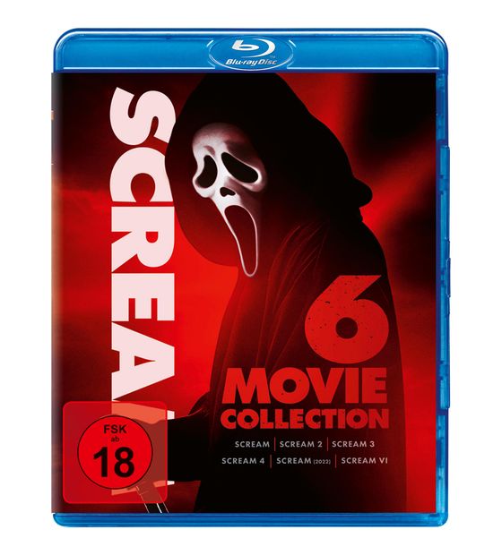 Scream 6-Movie Collection (Blu-Ray) f&uuml;r 49,99 Euro