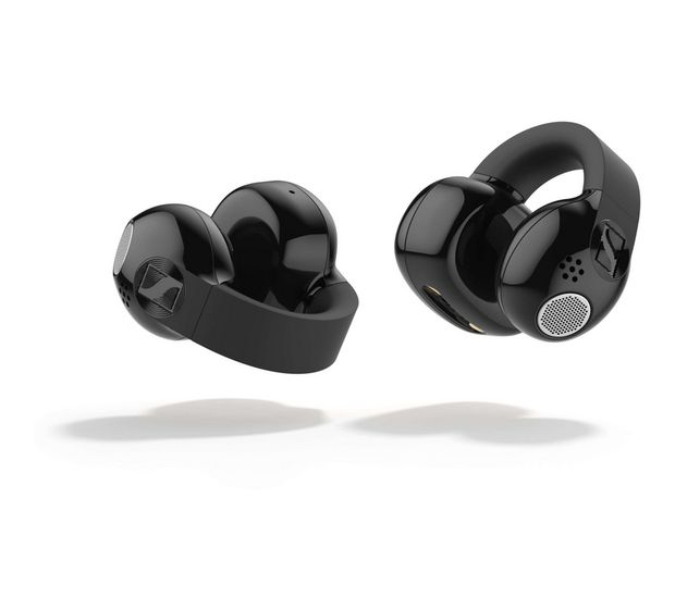 Sennheiser Accentum Clip In-Ear Bluetooth Kopfhörer Kabellos TWS 9 h Laufzeit IP54  (Schwarz) f&uuml;r 179,90 Euro