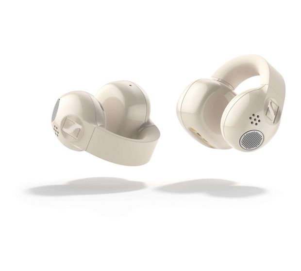 Sennheiser Accentum Clip In-Ear Bluetooth Kopfhörer Kabellos TWS 9 h Laufzeit IP54  (Cremefarben) f&uuml;r 178,99 Euro