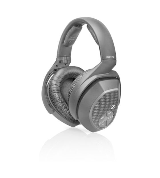 Sennheiser HDR175 Over Ear Kopfhörer kabellos 18 h Laufzeit  (Schwarz) f&uuml;r 132,99 Euro
