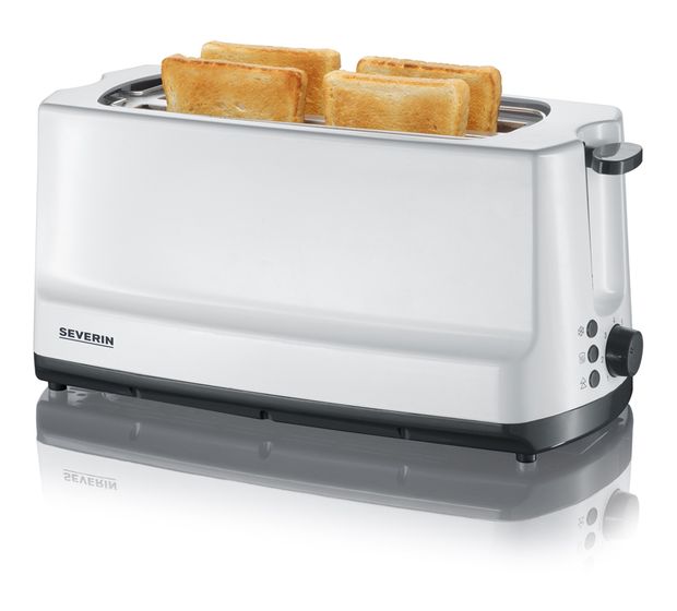 Severin AT2234 Toaster 1400 W 4 Scheibe(n)  (Grau, Weiß) f&uuml;r 37,99 Euro