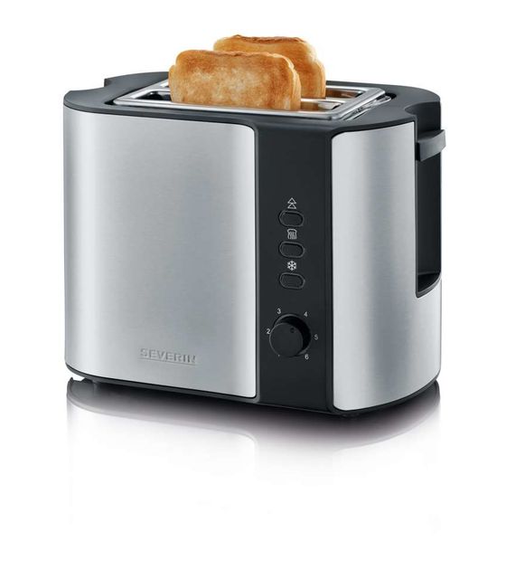 Severin AT2589 Toaster 800 W 2 Scheibe(n)  (Schwarz, Edelstahl) f&uuml;r 28,99 Euro