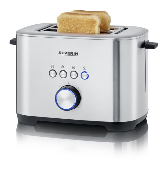 Severin AT2620 Toaster 800 W 2 Scheibe(n) 7 Stufen  (Schwarz, Edelstahl) f&uuml;r 38,99 Euro