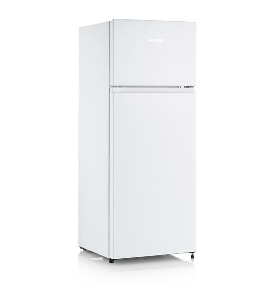 Severin DT8760 165 l / 41 l Kühl-Gefrierkombi freistehend 176 kWh Jahr  (Weiß) f&uuml;r 349,00 Euro