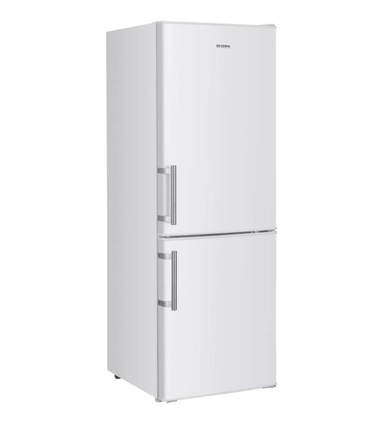 Severin DT8770 121 l / 52 l Kühl-Gefrierkombi freistehend 124 kWh Jahr  (Weiß) f&uuml;r 399,00 Euro