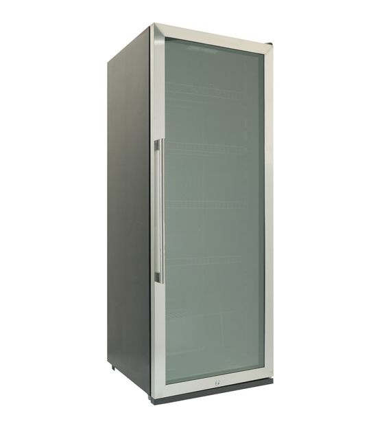 Severin FKS8841 241 l / Tischkühlschrank EEK: C 449 kWh Jahr  (Schwarz, Edelstahl) f&uuml;r 499,00 Euro