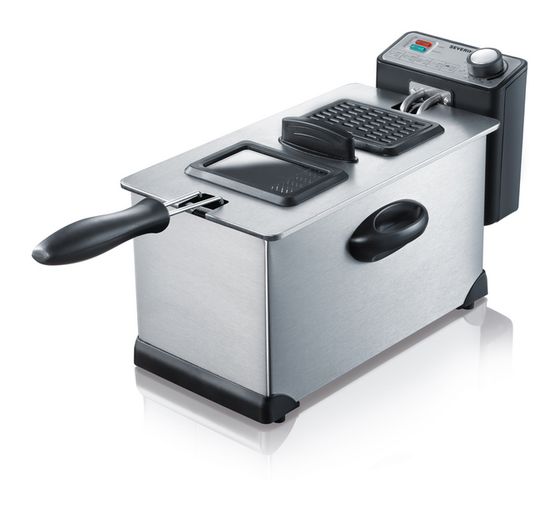 Severin FR2431 Fritteuse 3 l 2000 W  (Edelstahl) f&uuml;r 45,99 Euro