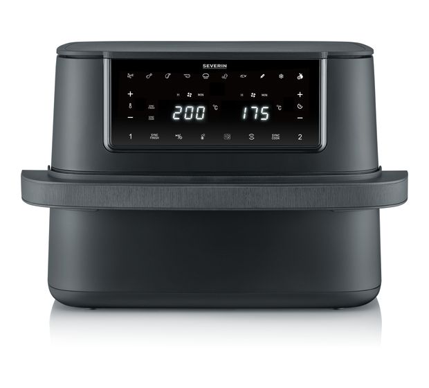 Severin FR2490 Doppel Heißluftfritteuse 9 l 2600 W  (Schwarz) f&uuml;r 98,49 Euro