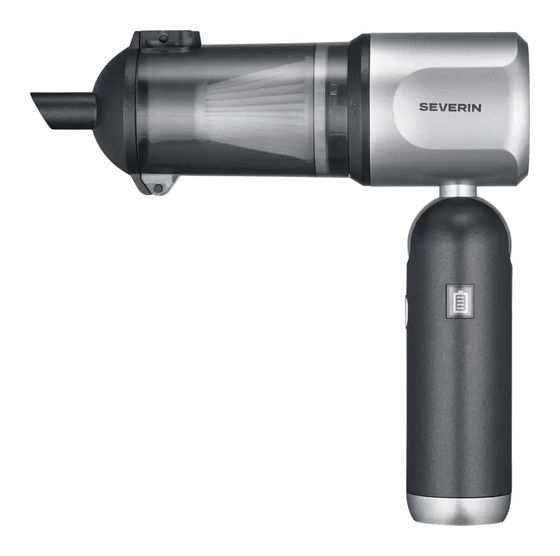 Severin HV7135 USB-C laden Handstaubsauger bis 30 min Laufzeit  (Grau) f&uuml;r 39,99 Euro