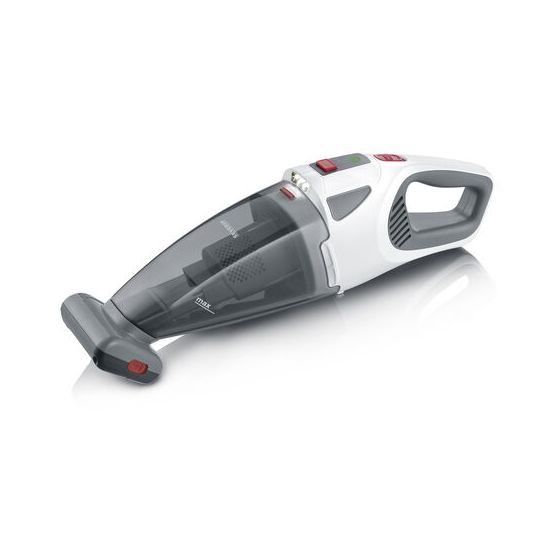 Severin HV7146 Handstaubsauger bis 30 min Laufzeit 18,5 V UltraFine  (Grau, Rot, Weiß) f&uuml;r 73,49 Euro