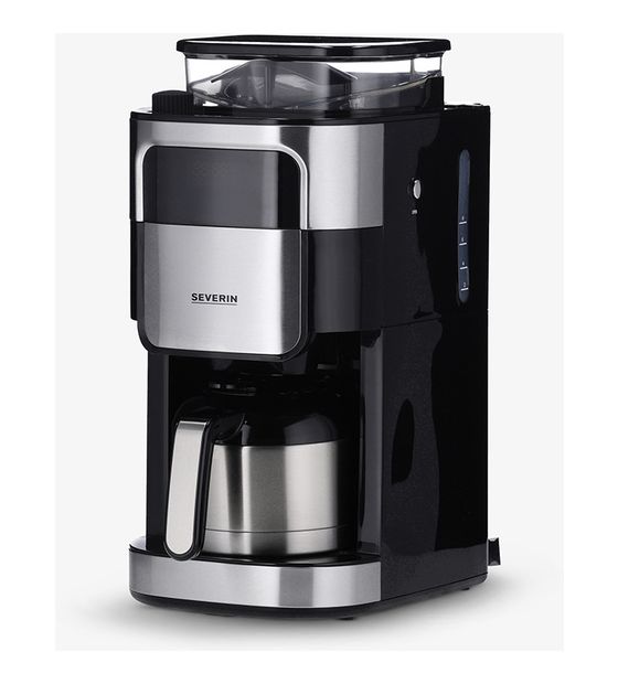 Severin KA4814 8 Tassen Thermo Filterkaffeemaschine  (Schwarz, Edelstahl) f&uuml;r 183,99 Euro