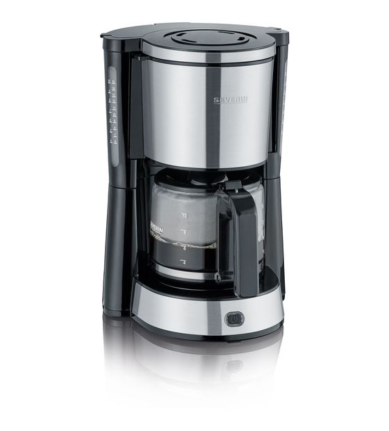 Severin KA4823 10 Tassen Filterkaffeemaschine 1,2 l  (Schwarz, Edelstahl) f&uuml;r 39,99 Euro