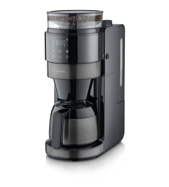 Severin KA4831 8 Tassen Thermo Filterkaffeemaschine 1,0 l  (Schwarz) f&uuml;r 165,99 Euro