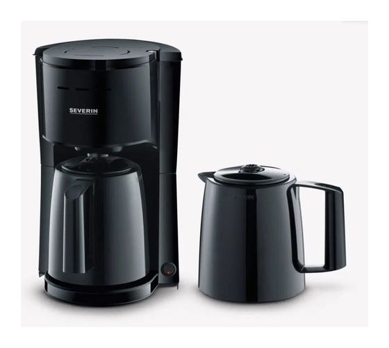Severin KA9306 8 Tassen Filterkaffeemaschine  (Schwarz) f&uuml;r 55,49 Euro