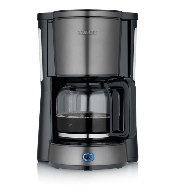 Severin KA9340 Filterkaffeemaschine 1,2 l  (Schwarz, Edelstahl) f&uuml;r 39,49 Euro