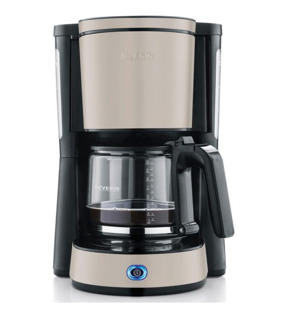 Severin KA9575 Limited Edition Dusty Filterkaffeemaschine  (Schwarz, Silber) f&uuml;r 39,49 Euro