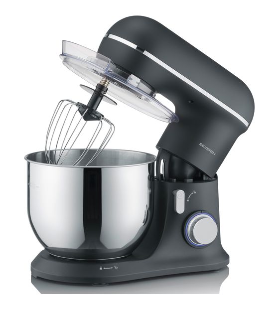 Severin KM3899 1200 W Küchenmaschine 5,3 l  (Schwarz) f&uuml;r 94,49 Euro