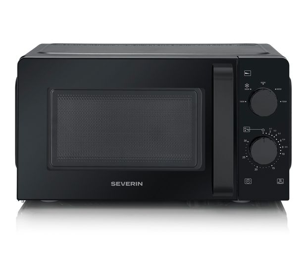 Severin MW7580 Freistehende Mikrowelle 700 W Größe: klein 6 Stufen  (Schwarz) f&uuml;r 87,49 Euro
