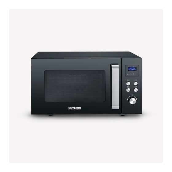 Severin MW7763 Standgeräte Solo 900 W Größe: mittel 10 Stufen Grill  (Schwarz, Silber) f&uuml;r 145,99 Euro