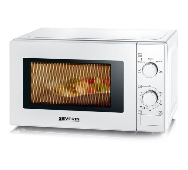 Severin MW7770 Freistehende Mikrowelle 700 W Größe: klein 5 Stufen  (Weiß) f&uuml;r 89,49 Euro