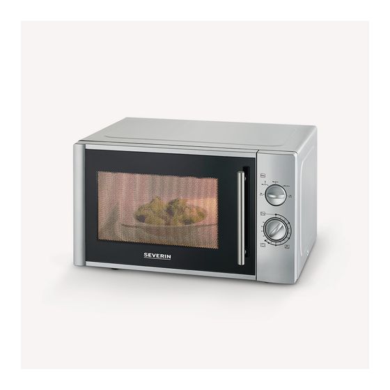 Severin MW7772 Freistehende Mikrowelle 900 W Größe: mittel 5 Stufen  (Silber) f&uuml;r 148,99 Euro