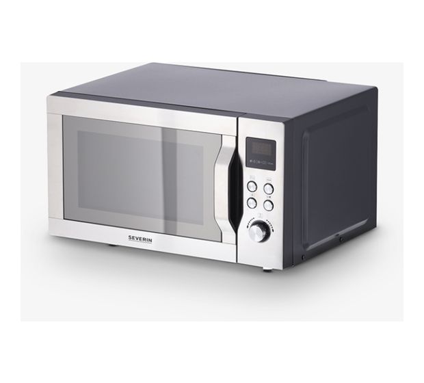 Severin MW7777 Freistehende Mikrowelle 900 W Größe: mittel 10 Stufen Grill  (Schwarz, Edelstahl) f&uuml;r 227,99 Euro