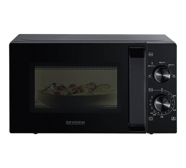 Severin MW7790 Freistehende Mikrowelle 700 W Größe: klein 5 Stufen  (Schwarz) f&uuml;r 67,49 Euro