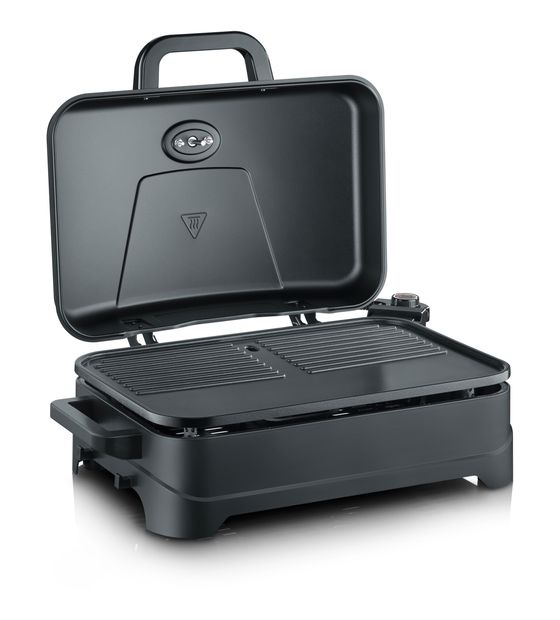 Severin PG8597 Tischgrill 2300 W mit 450 x 300 mm Fläche  (Schwarz) f&uuml;r 108,99 Euro