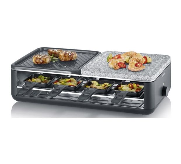 Severin RG2366 Black Line Lite Raclettegrill 8 Person(en) 1300 W f&uuml;r 48,99 Euro