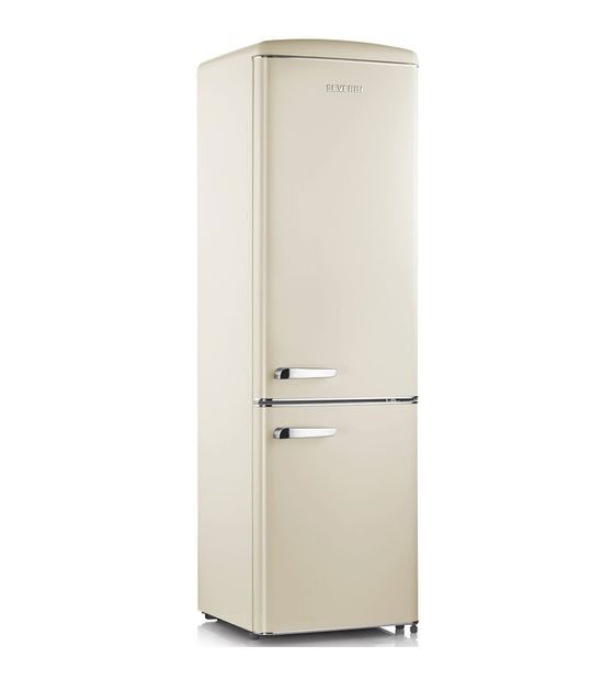 Severin RKG8919 181 l / 63 l Kühl-Gefrierkombi freistehend 162 kWh Jahr  (Cremefarben) f&uuml;r 635,00 Euro