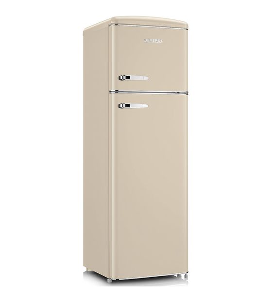 Severin RKG8985 194 l / 52 l Kühl-Gefrierkombi freistehend 151 kWh Jahr  (Cremefarben) f&uuml;r 679,00 Euro