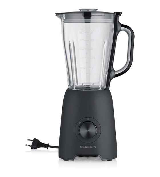 Severin SM3722 1,5 l Standmixer 2 Geschwindigkeiten 600 W (Schwarz, Transparent) f&uuml;r 53,49 Euro