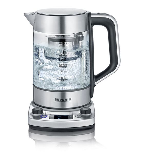 Severin WK3422 1,7 l Wasserkocher 3000 W  (Edelstahl) f&uuml;r 116,99 Euro