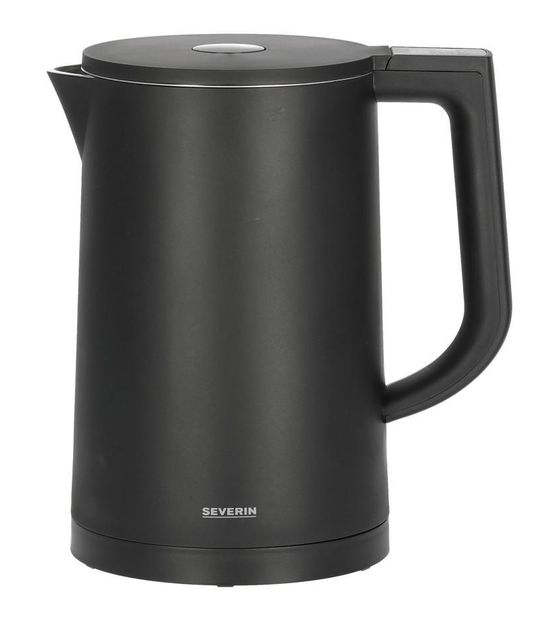 Severin WK3483 1,7 l Wasserkocher 2200 W  (Schwarz) f&uuml;r 44,49 Euro