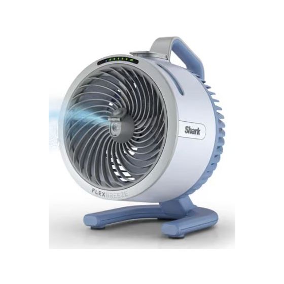 SHARK FA050EU FlexBreeze HydroGo Ventilator Flur, Tisch 36 dB  (Blau) f&uuml;r 119,99 Euro
