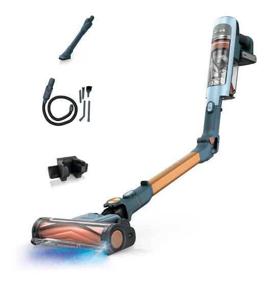 SHARK IA1244EU Handstaubsauger Beutellos bis 60 min Laufzeit HEPA  (Blau) f&uuml;r 449,99 Euro