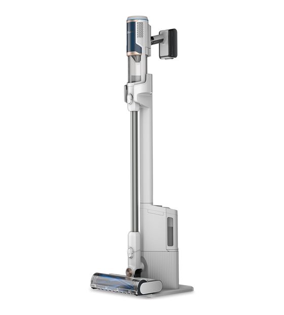 SHARK SHARK BU3521EU Clean Clean & Self-Empty Handstaubsauger Beutellos bis 40 min Laufzeit  (Blau, Weiß) f&uuml;r 169,99 Euro