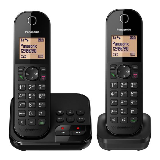Panasonic KX-TGC422 DECT-Telefon  (Schwarz) f&uuml;r 54,99 Euro