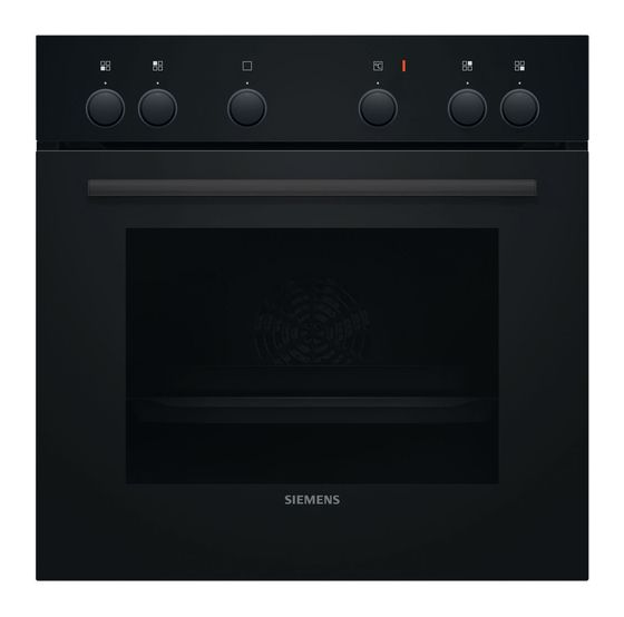 Siemens EQ110KAFBE (HE010FBA1 + EA64RGNA1E) Herdset groß AutoClean humidClean mit 60 cm Glaskeramik Kochfeld f&uuml;r 609,00 Euro