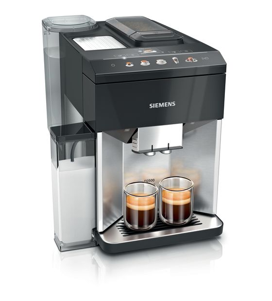 Siemens EQ500 TQ517D03 Kaffeevollautomat 15 bar 1,9 l 270 g  (Schwarz, Edelstahl) f&uuml;r 1.175,00 Euro
