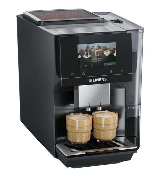 Siemens EQ700 TP727EF6 Kaffeevollautomat 19 bar 2,4 l 320 g  (Schwarz, Silber) f&uuml;r 999,00 Euro