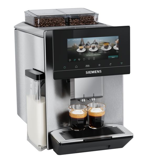 Siemens EQ900 TQ927E03 iAroma Kaffeevollautomat 19 bar 2,3 l 280 g  (Edelstahl) f&uuml;r 2.351,00 Euro