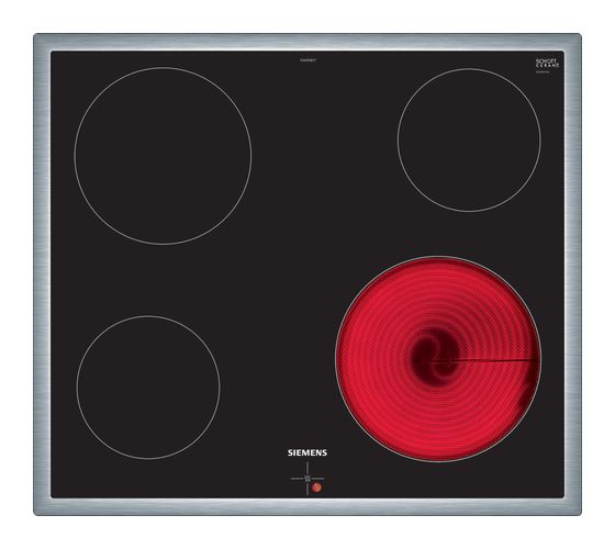 Siemens iQ100 EA645GE17 herdgebundenes 60cm Glaskeramik Kochfeld/Herdplatte 4 Zone(n) f&uuml;r 240,99 Euro
