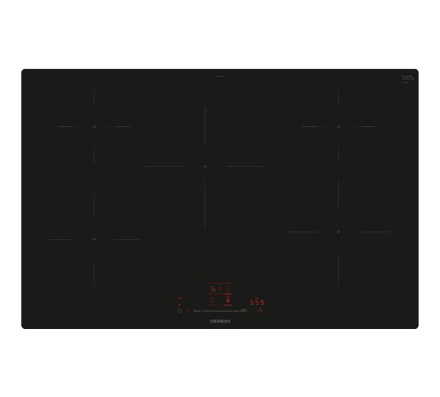 Siemens iQ100 EH801HVB1E autarkes 80 cm Induktions Kochfeld/Herdplatte 5 Zone(n) f&uuml;r 730,00 Euro