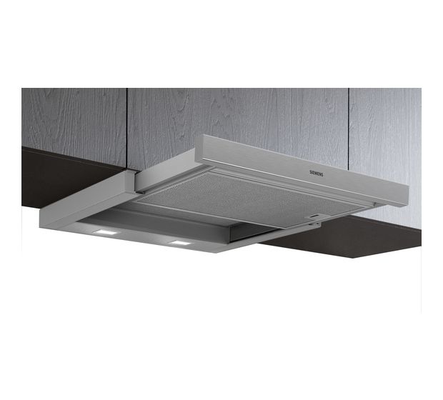 Siemens iQ100 LI63LB526 Abluft/Umluft Dunstabzugshaube/Esse Einbau 60 cm (Silber) f&uuml;r 207,99 Euro