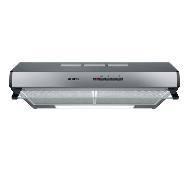 Siemens iQ100 LU63LCC50 Abluft/Umluft Dunstabzugshaube/Esse Unterbau 60 cm (Edelstahl) f&uuml;r 239,99 Euro