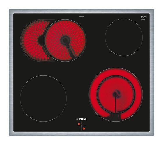 Siemens iQ300 EA64RGNA1E herdgebundenes 60 cm Glaskeramik Kochfeld/Herdplatte 4 Zone(n) f&uuml;r 293,99 Euro
