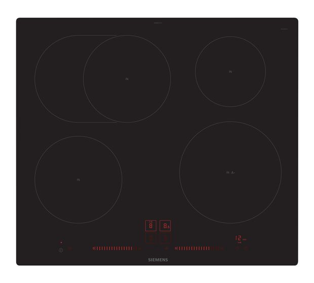 Siemens iQ300 EH601LFC1E autarkes 60cm Induktions Kochfeld/Herdplatte 4 Zone(n) f&uuml;r 538,00 Euro