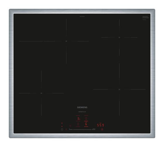 Siemens iQ300 EH645HFB1M autarkes 60 cm Induktions Kochfeld/Herdplatte 4 Zone(n) f&uuml;r 532,00 Euro