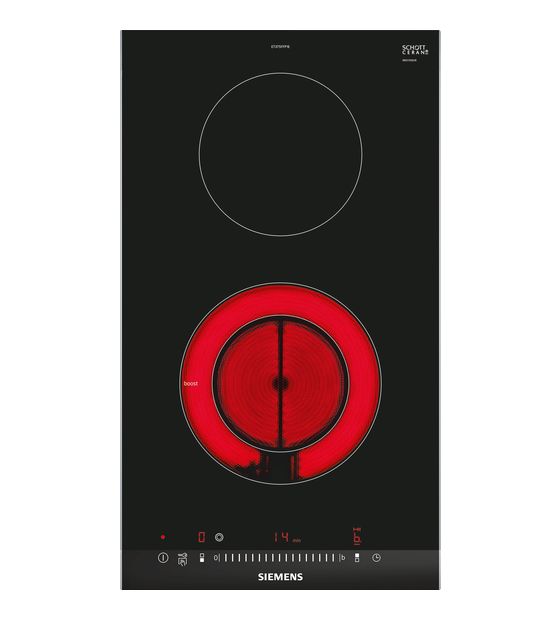 Siemens iQ300 ET375FFP1E autarkes Domino 30cm Glaskeramik Kochfeld/Herdplatte 2 Zone(n) f&uuml;r 353,00 Euro